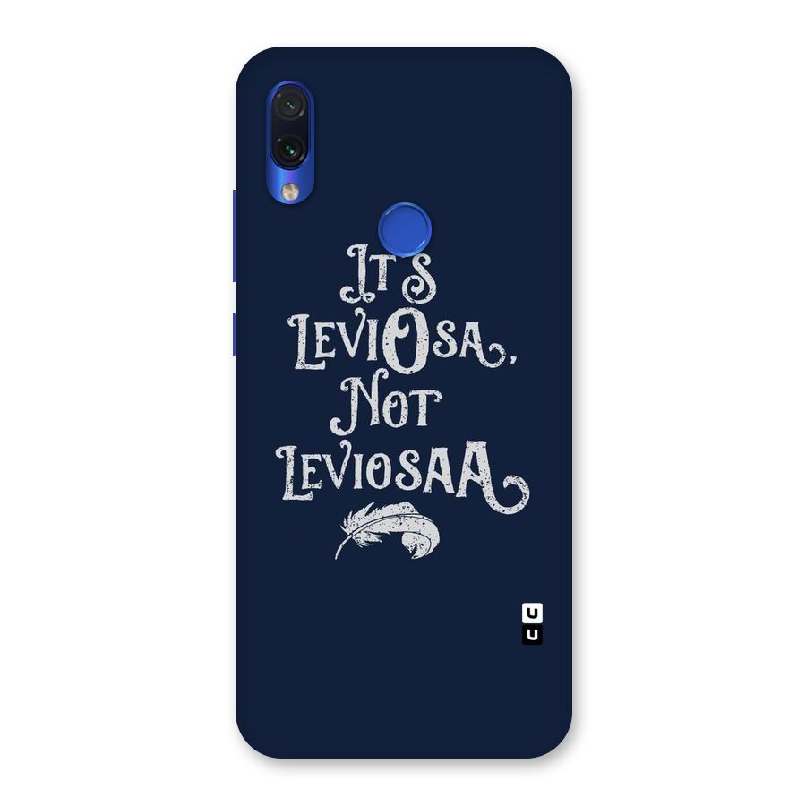 Correction Feather Back Case for Redmi Note 7
