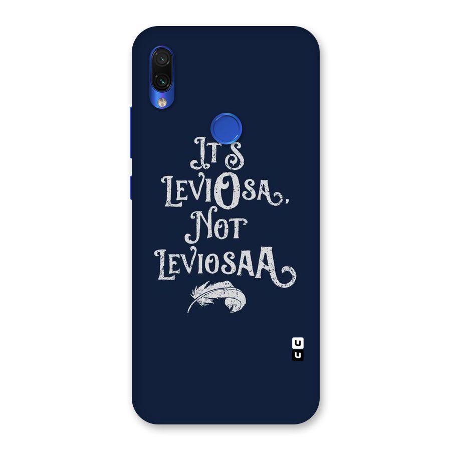 Correction Feather Back Case for Redmi Note 7S