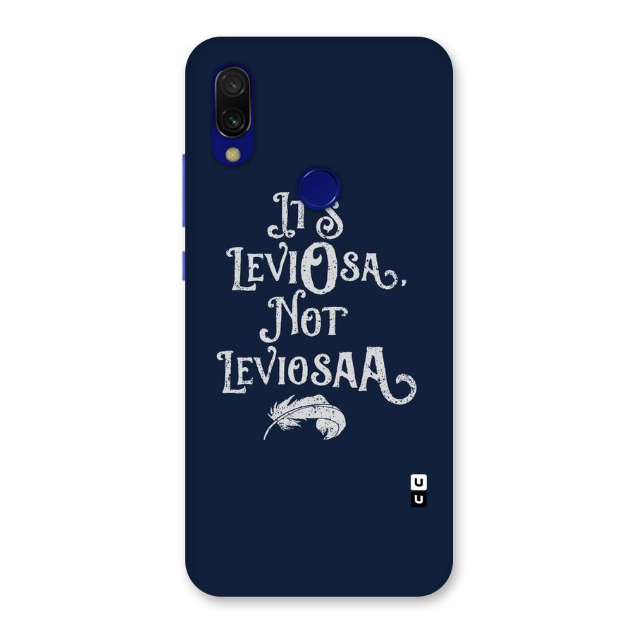 Correction Feather Back Case for Redmi Y3