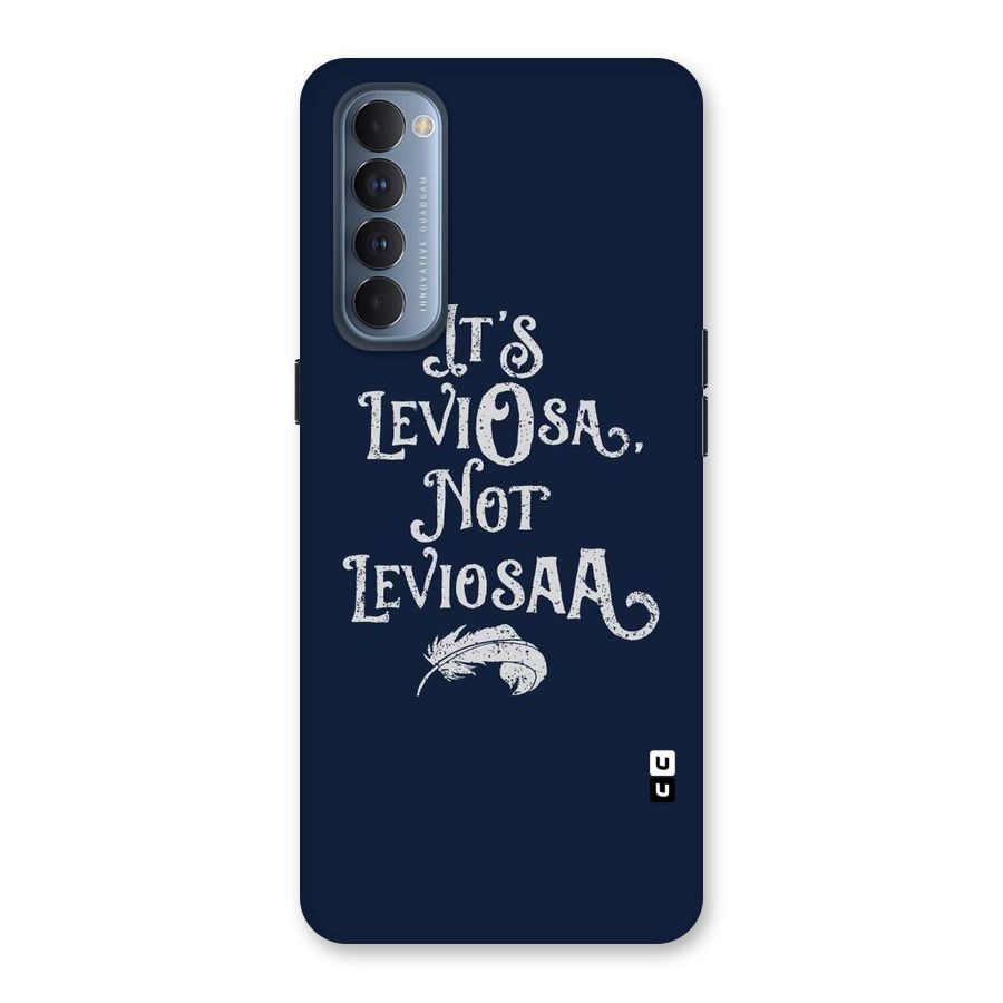 Correction Feather Back Case for Reno4 Pro