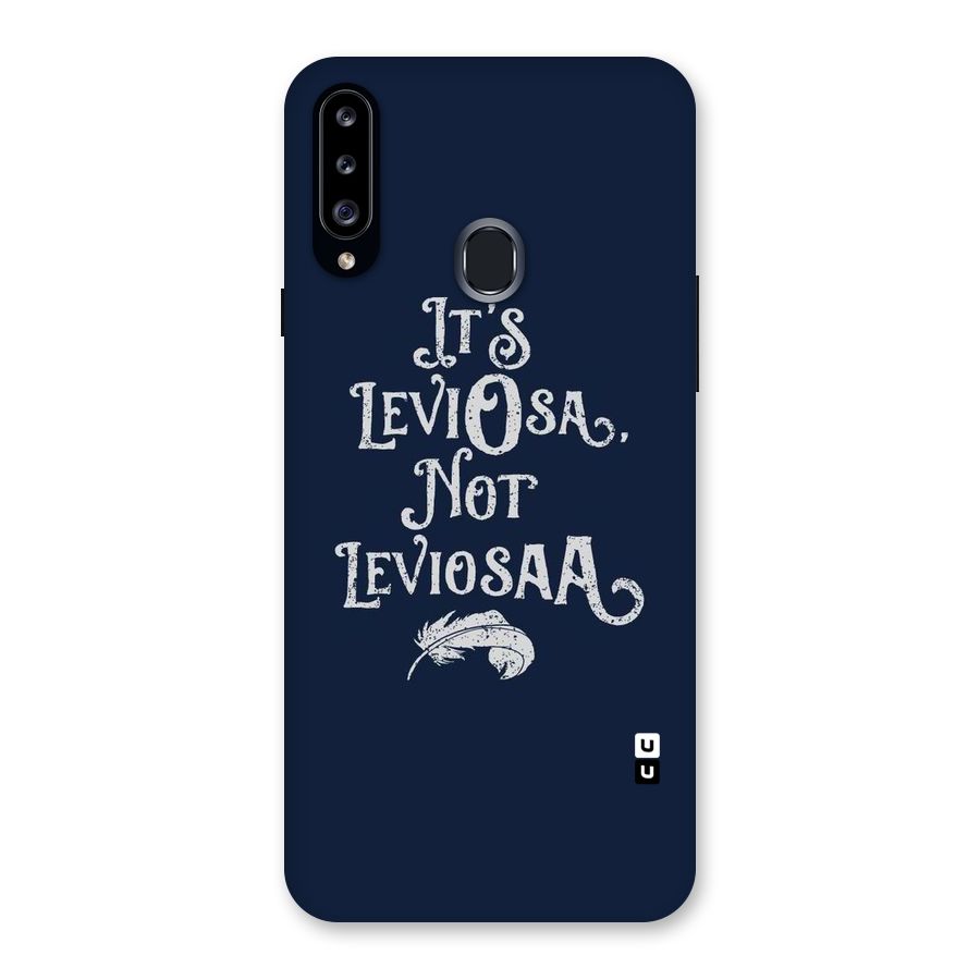 Correction Feather Back Case for Samsung Galaxy A20s