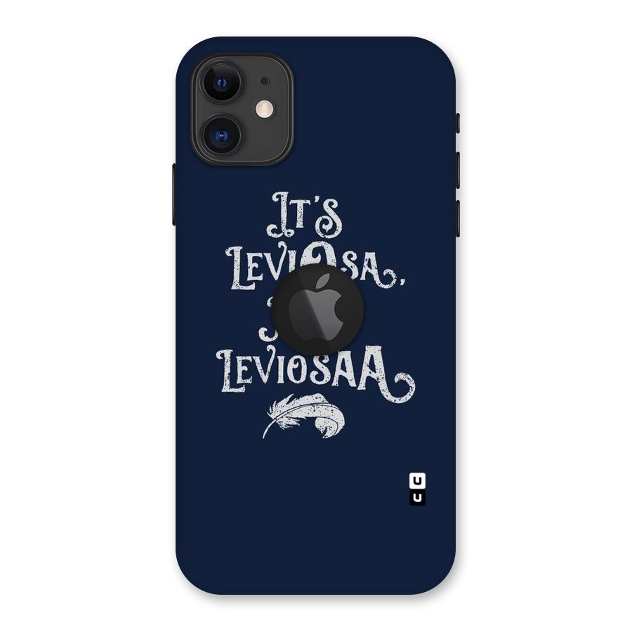 Correction Feather Back Case for iPhone 11 Logo Cut