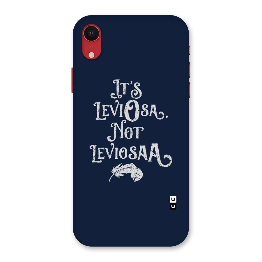 Correction Feather Back Case for iPhone XR