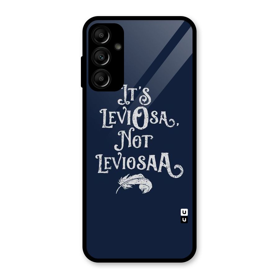 Correction Feather Glass Back Case for Galaxy A14 5G