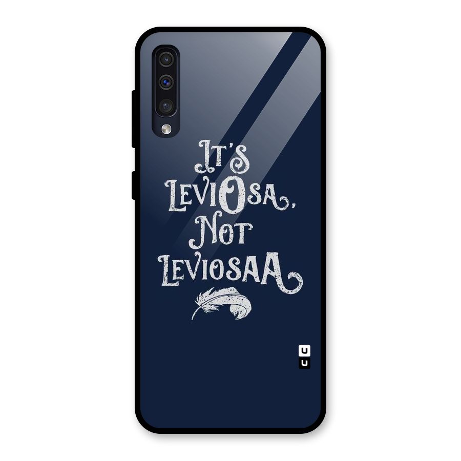 Correction Feather Glass Back Case for Galaxy A50s