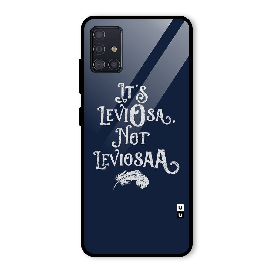 Correction Feather Glass Back Case for Galaxy A51