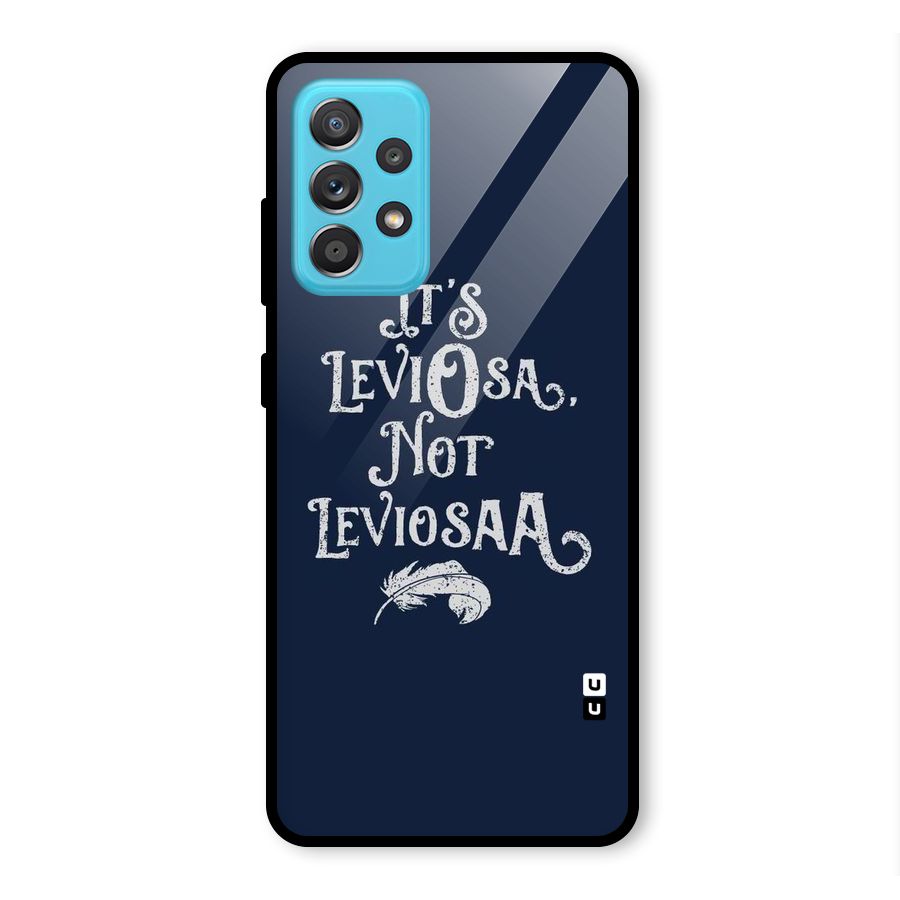 Correction Feather Glass Back Case for Galaxy A52