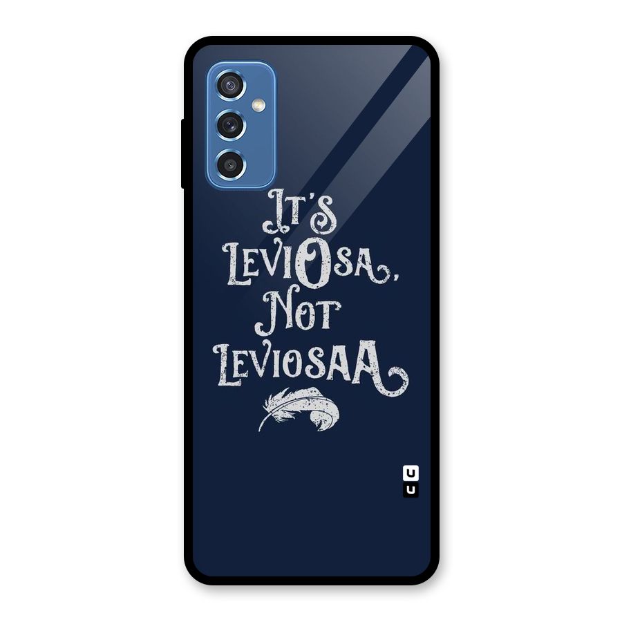 Correction Feather Glass Back Case for Galaxy M52 5G