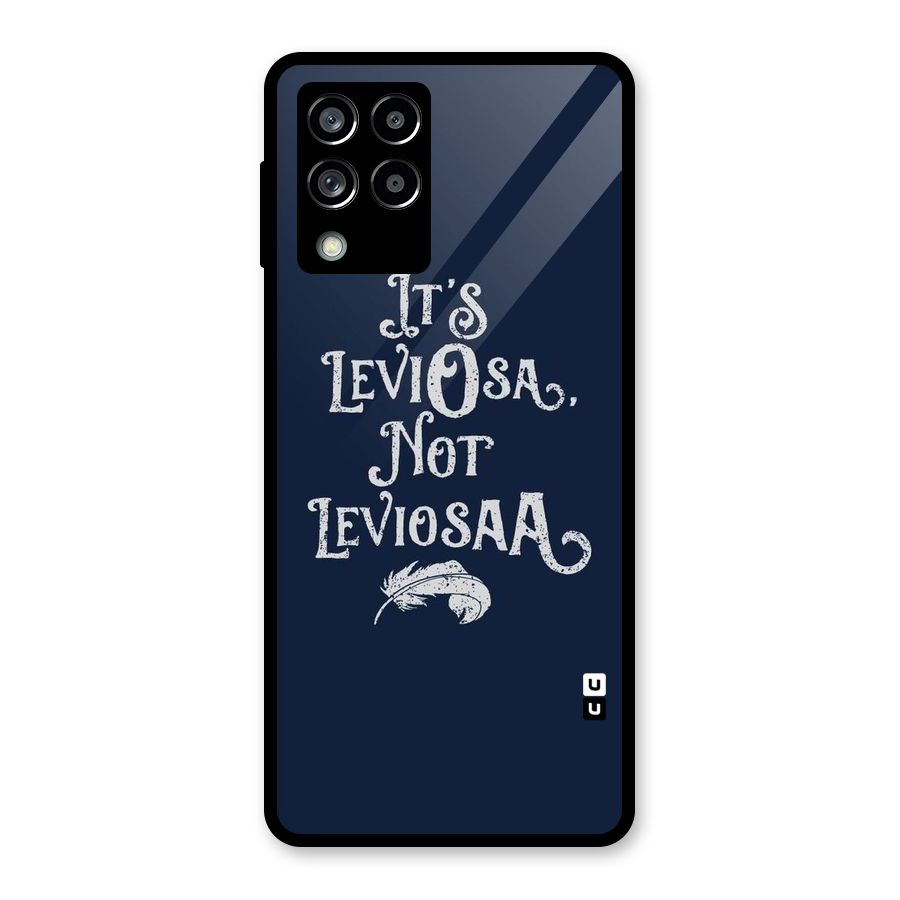 Correction Feather Glass Back Case for Galaxy M53 5G