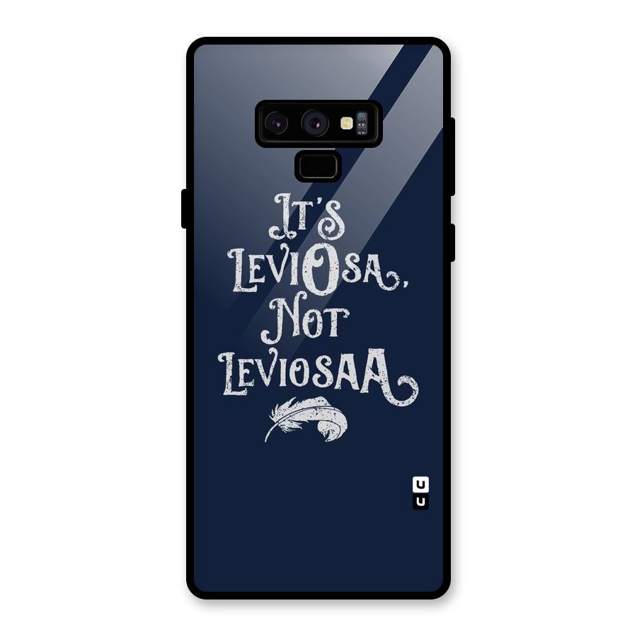 Correction Feather Glass Back Case for Galaxy Note 9