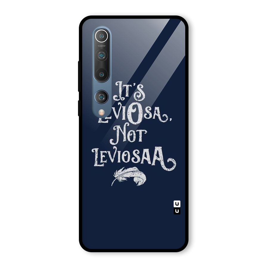 Correction Feather Glass Back Case for Mi 10