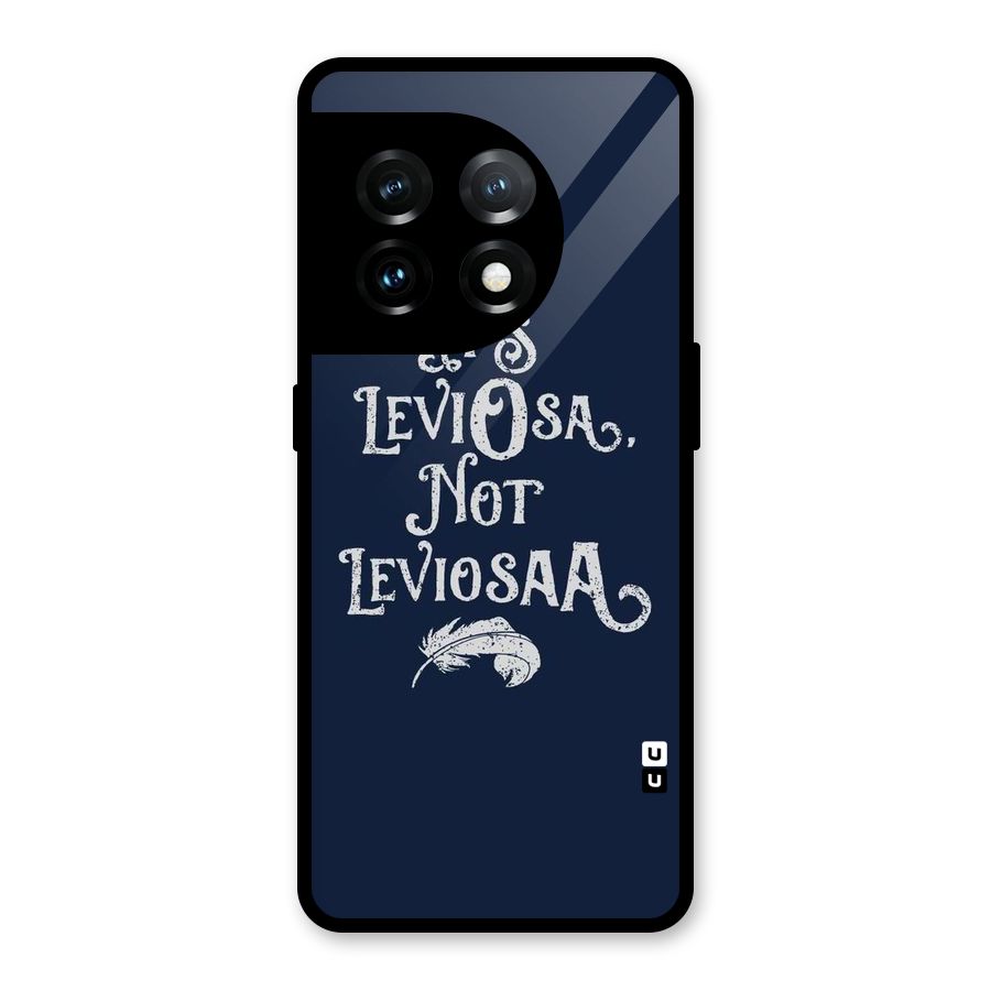 Correction Feather Glass Back Case for OnePlus 11