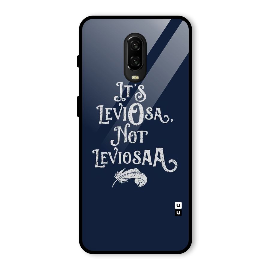 Correction Feather Glass Back Case for OnePlus 6T