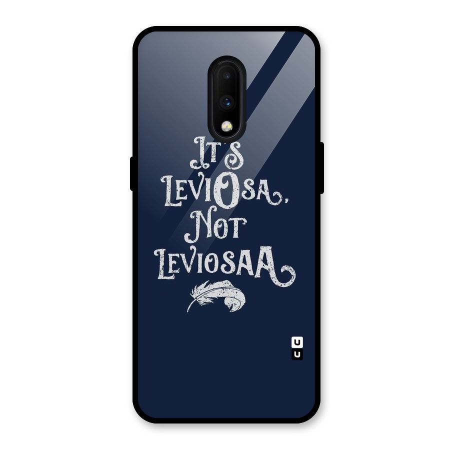 Correction Feather Glass Back Case for OnePlus 7