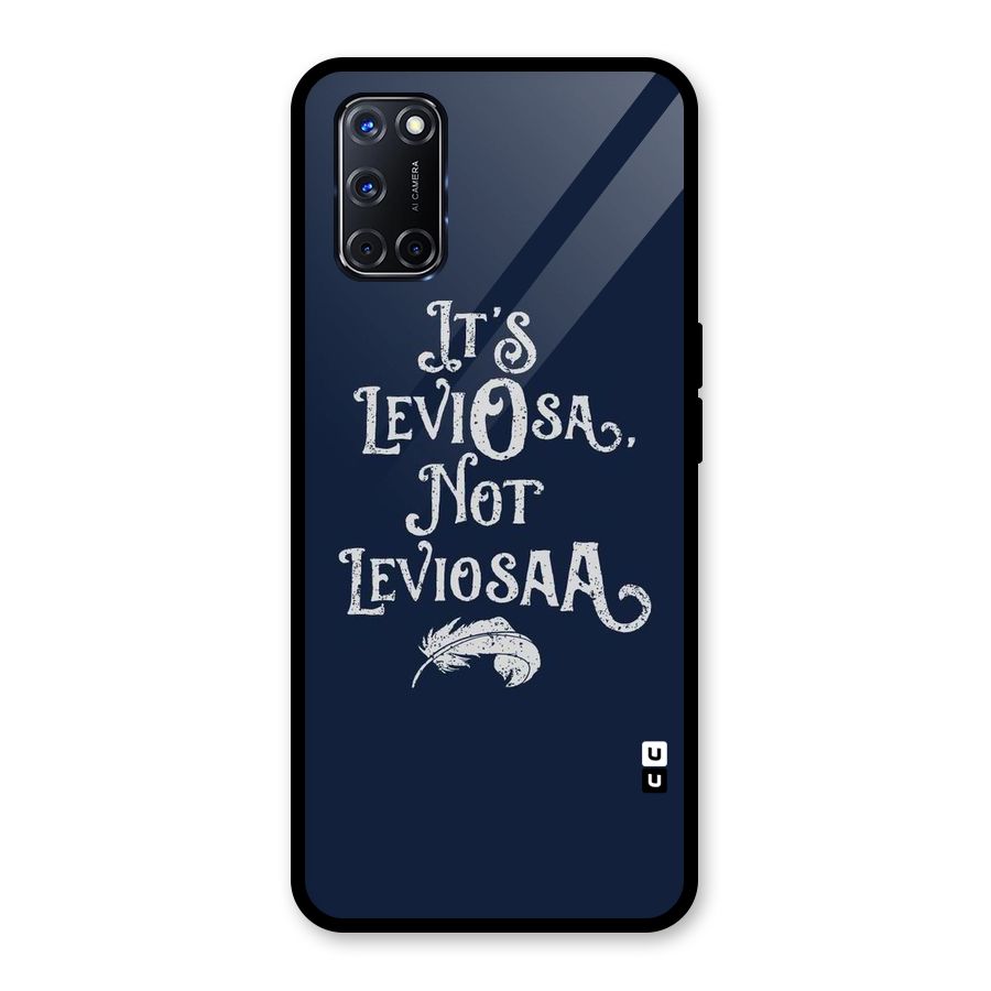 Correction Feather Glass Back Case for Oppo A52