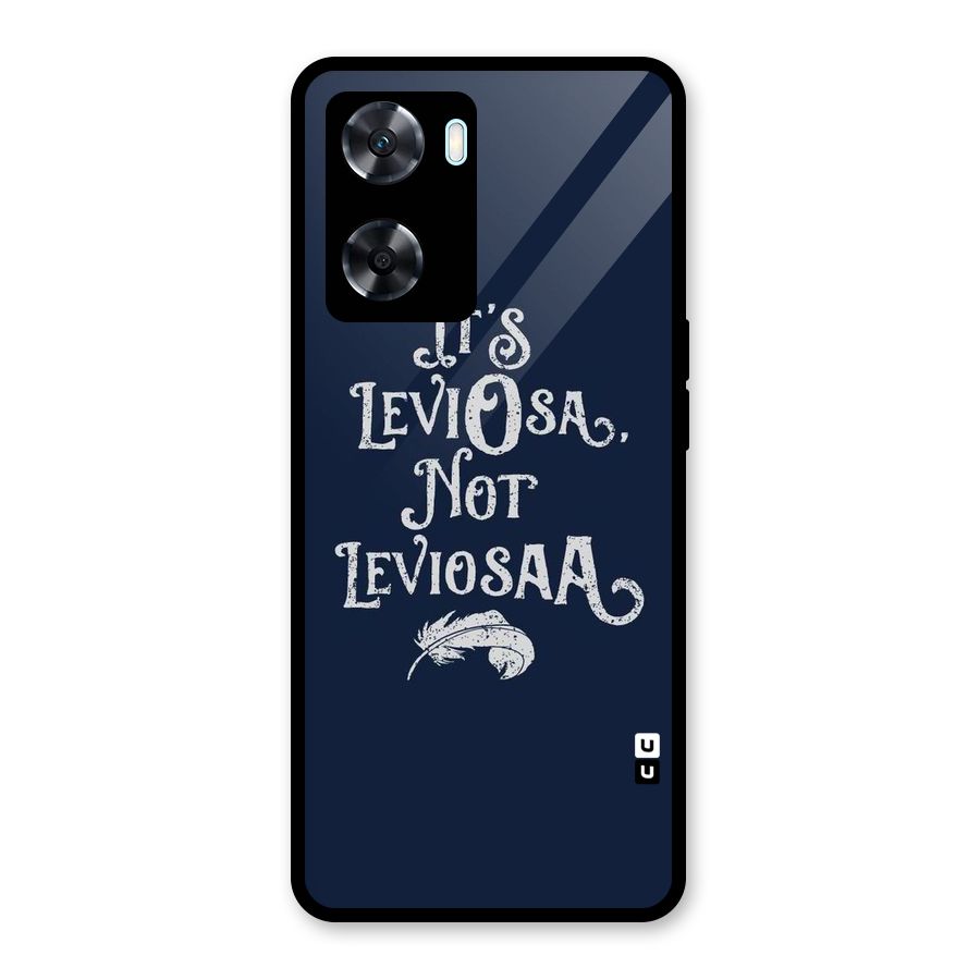 Correction Feather Glass Back Case for Oppo A77