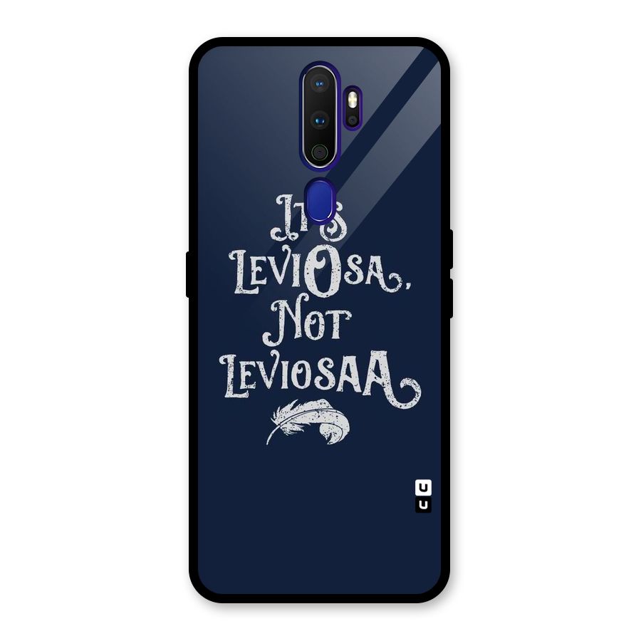 Correction Feather Glass Back Case for Oppo A9 (2020)