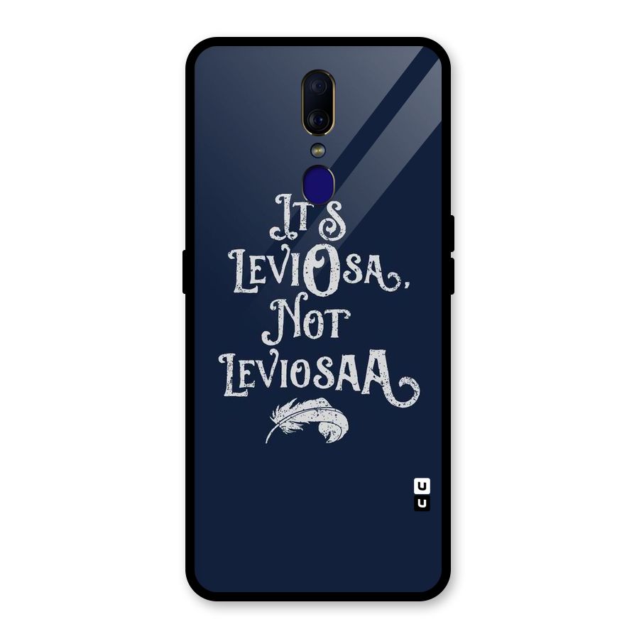 Correction Feather Glass Back Case for Oppo F11