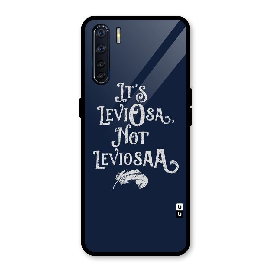 Correction Feather Glass Back Case for Oppo F15