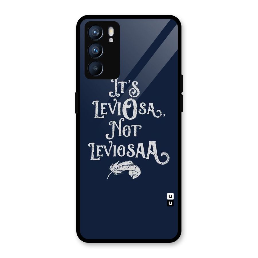 Correction Feather Glass Back Case for Oppo Reno6 5G