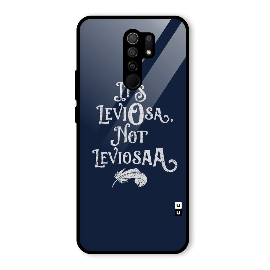 Correction Feather Glass Back Case for Poco M2