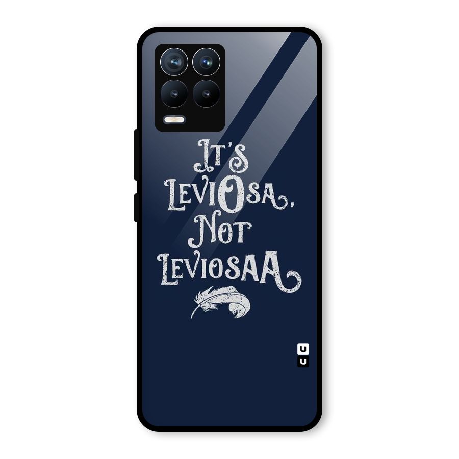 Correction Feather Glass Back Case for Realme 8
