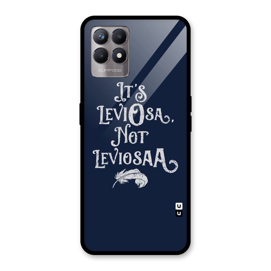 Correction Feather Glass Back Case for Realme 8i