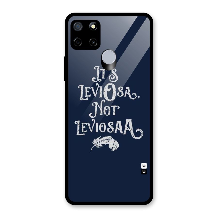 Correction Feather Glass Back Case for Realme Narzo 20