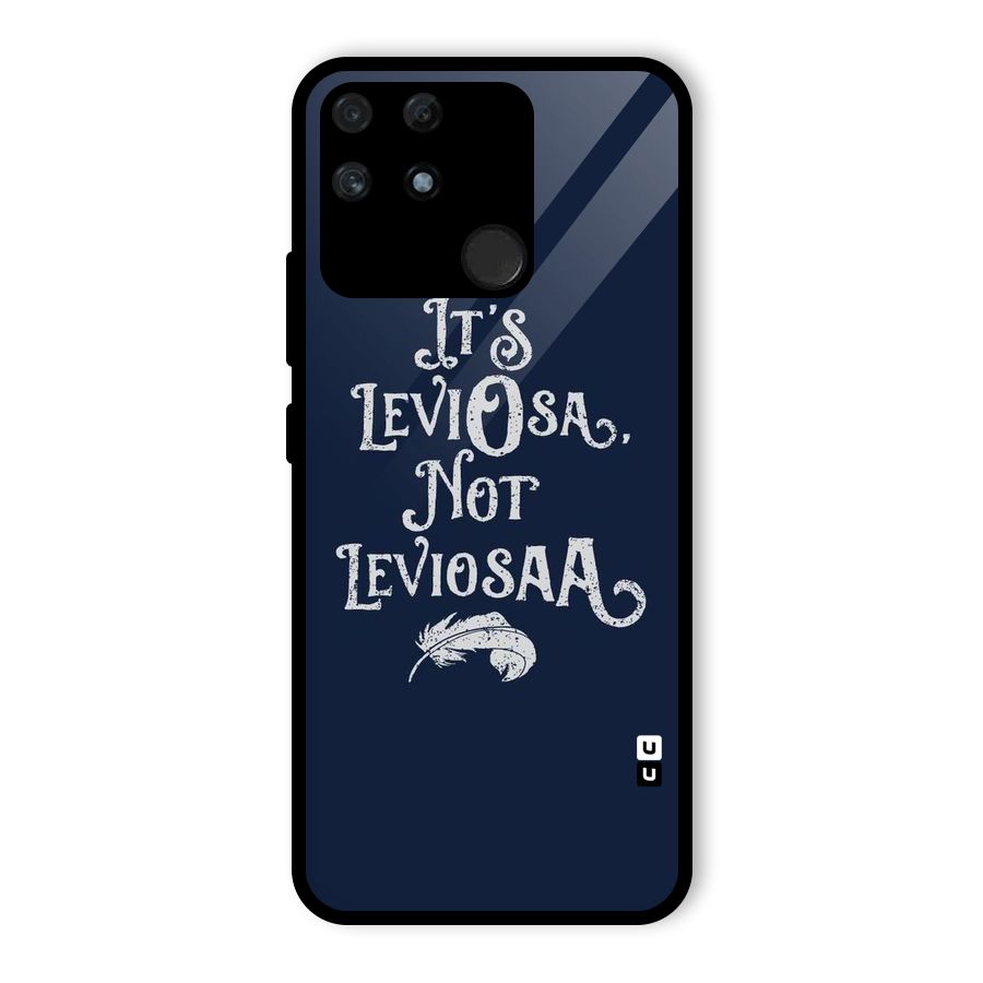 Correction Feather Glass Back Case for Realme Narzo 50A