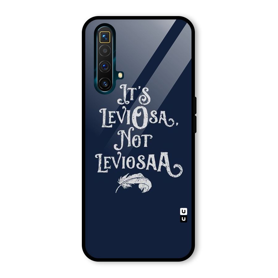 Correction Feather Glass Back Case for Realme X3