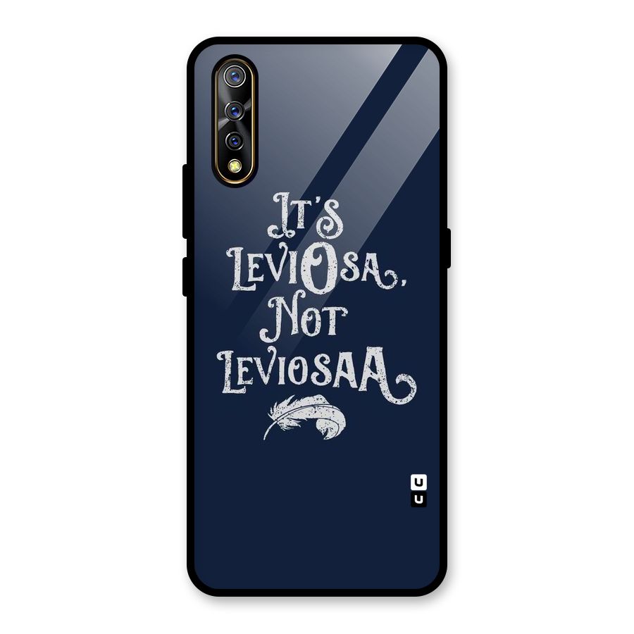 Correction Feather Glass Back Case for Vivo S1