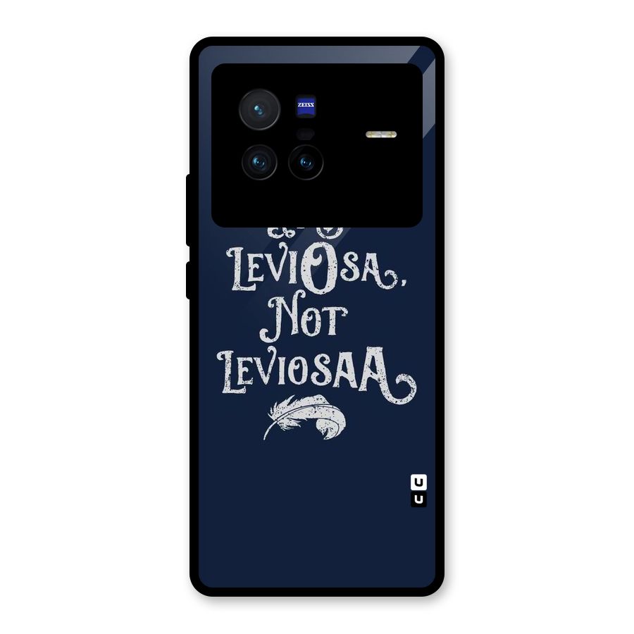 Correction Feather Glass Back Case for Vivo X80