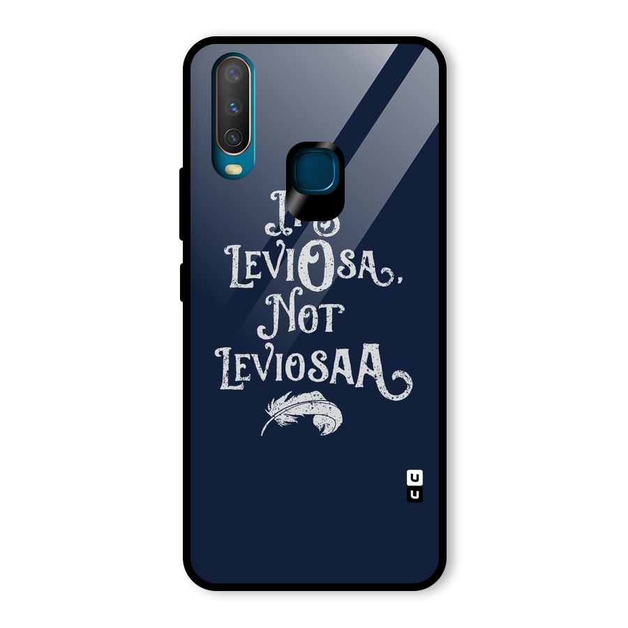 Correction Feather Glass Back Case for Vivo Y15