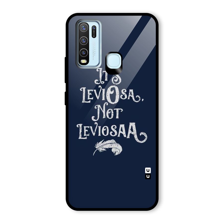 Correction Feather Glass Back Case for Vivo Y30