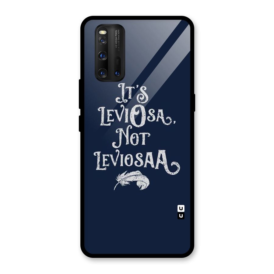 Correction Feather Glass Back Case for Vivo iQOO 3