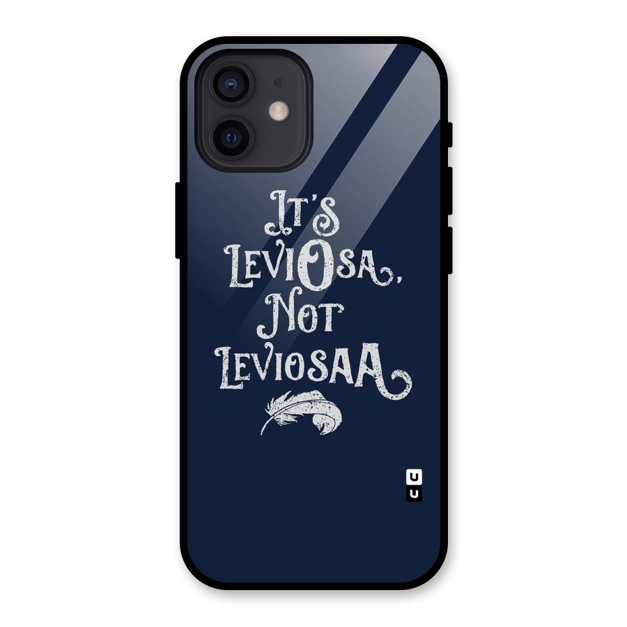 Correction Feather Glass Back Case for iPhone 12