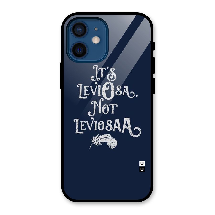 Correction Feather Glass Back Case for iPhone 12 Mini