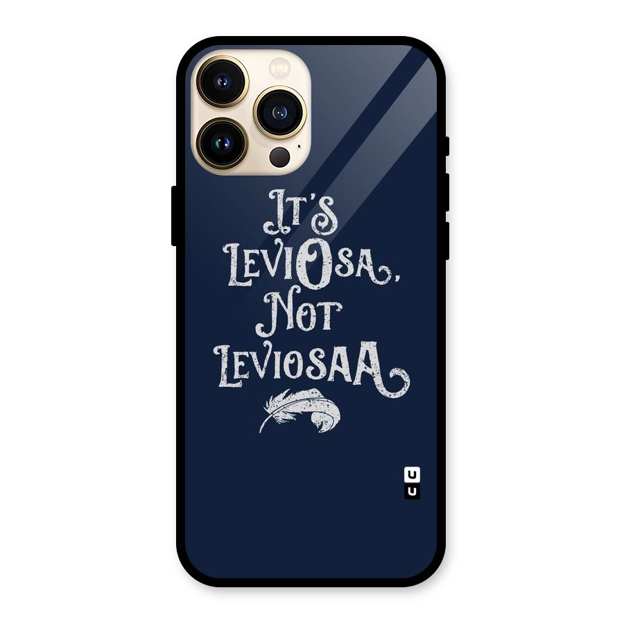 Correction Feather Glass Back Case for iPhone 13 Pro Max