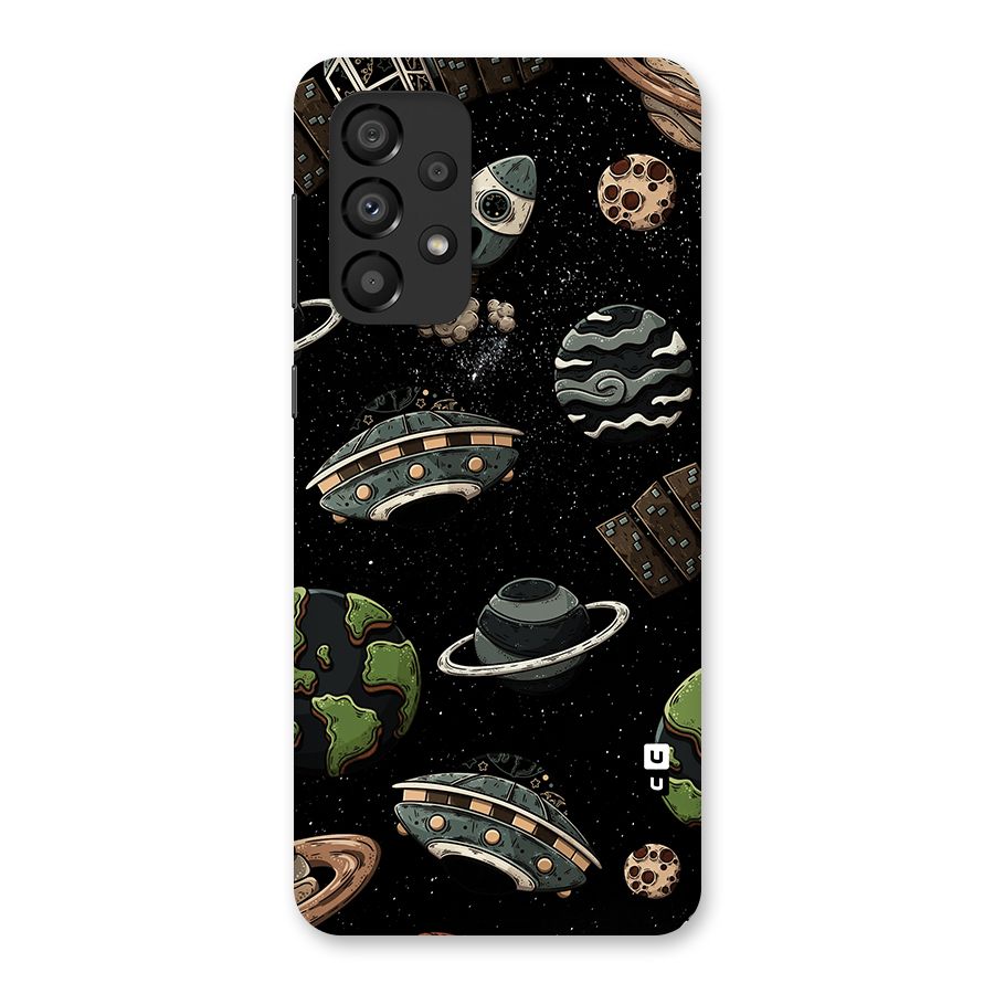 Cosmos Night Sky Anime Pattern Back Case for Galaxy A33 5G
