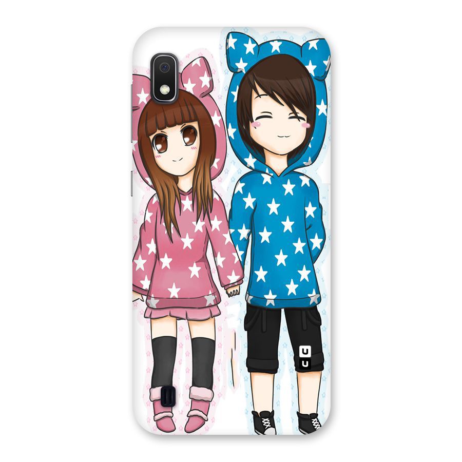 Couple In Stars Back Case for Galaxy A10