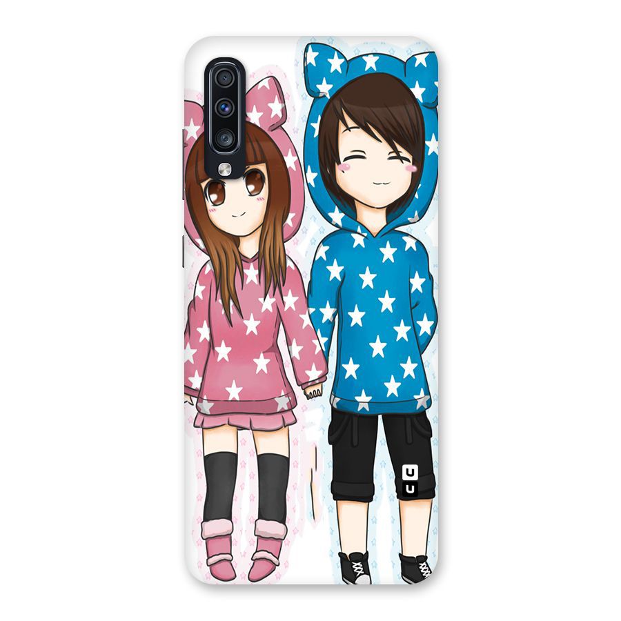 Couple In Stars Back Case for Galaxy A70