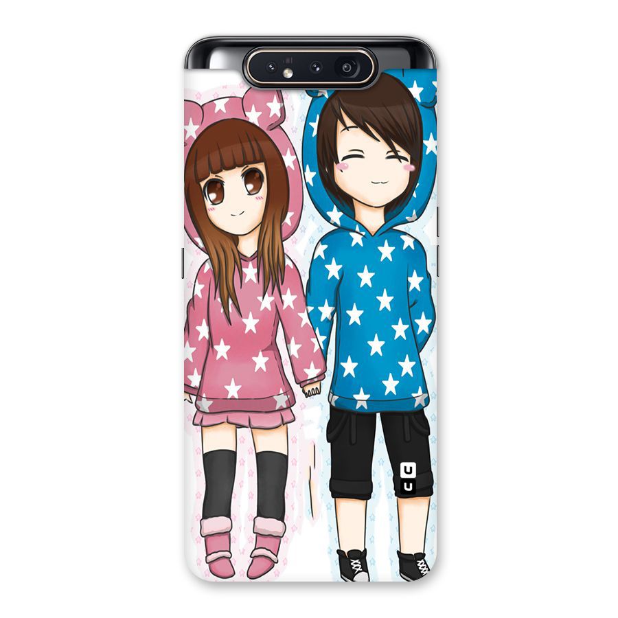 Couple In Stars Back Case for Galaxy A80
