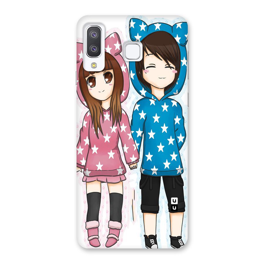 Couple In Stars Back Case for Galaxy A8 Star