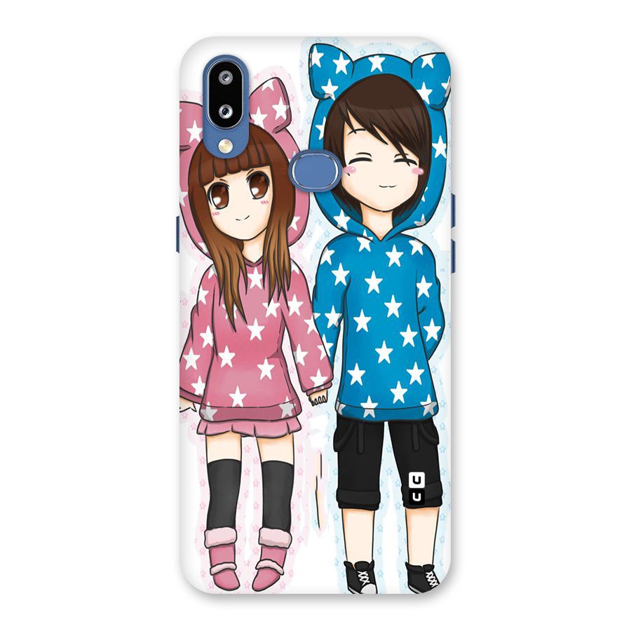 Couple In Stars Back Case for Galaxy M01s