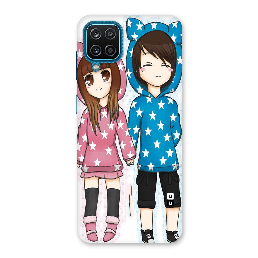 Couple In Stars Back Case for Galaxy M12