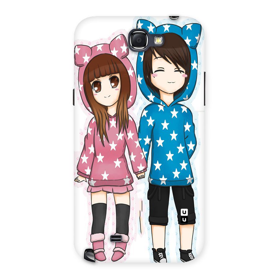 Couple In Stars Back Case for Galaxy Note 2
