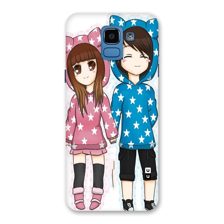 Couple In Stars Back Case for Galaxy On6