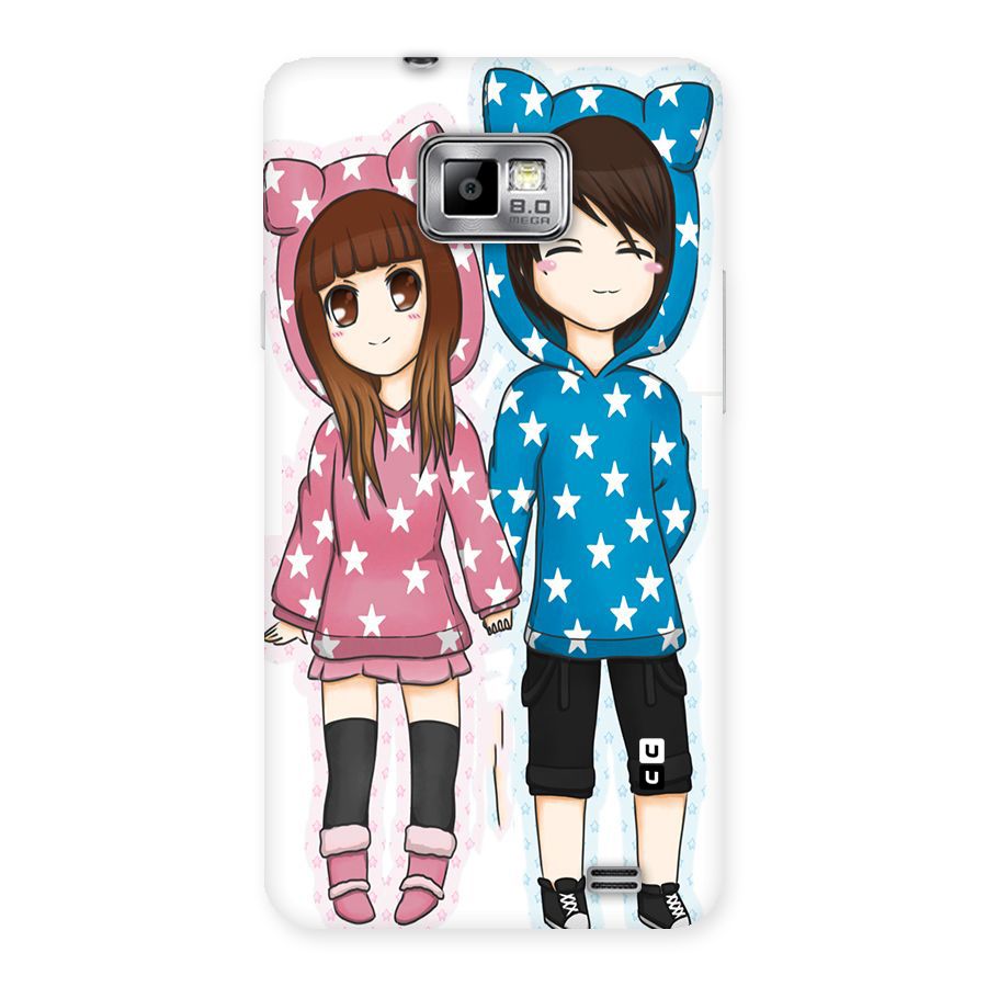Couple In Stars Back Case for Galaxy S2