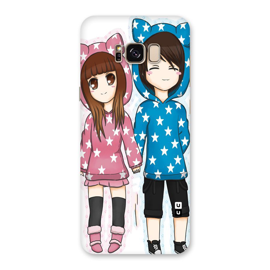 Couple In Stars Back Case for Galaxy S8 Plus