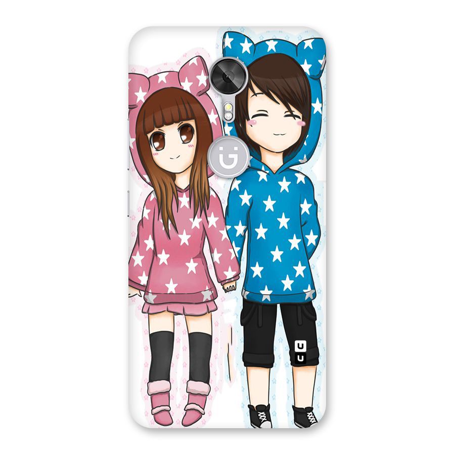 Couple In Stars Back Case for Gionee A1